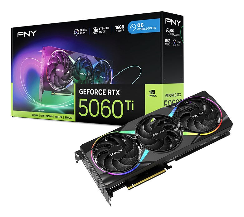 Karta graf. PNY RTX 5060 Ti 16GB EPIC-X RGB OC