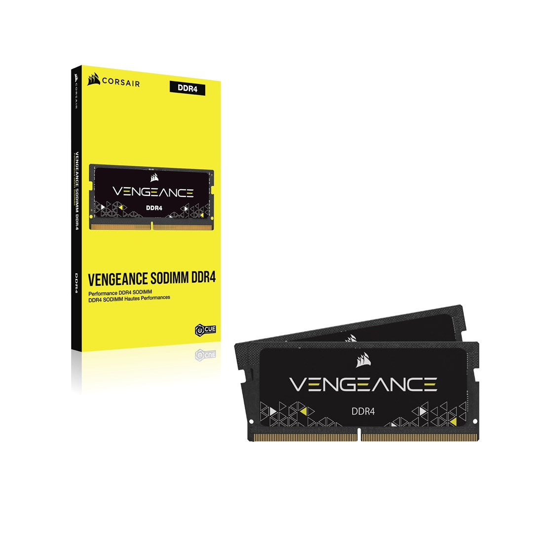 SO DDR4 16GB PC 2666 CL18 CORSAIR KIT (2x8GB) VENGEANCE Bla sprzedaż detaliczna