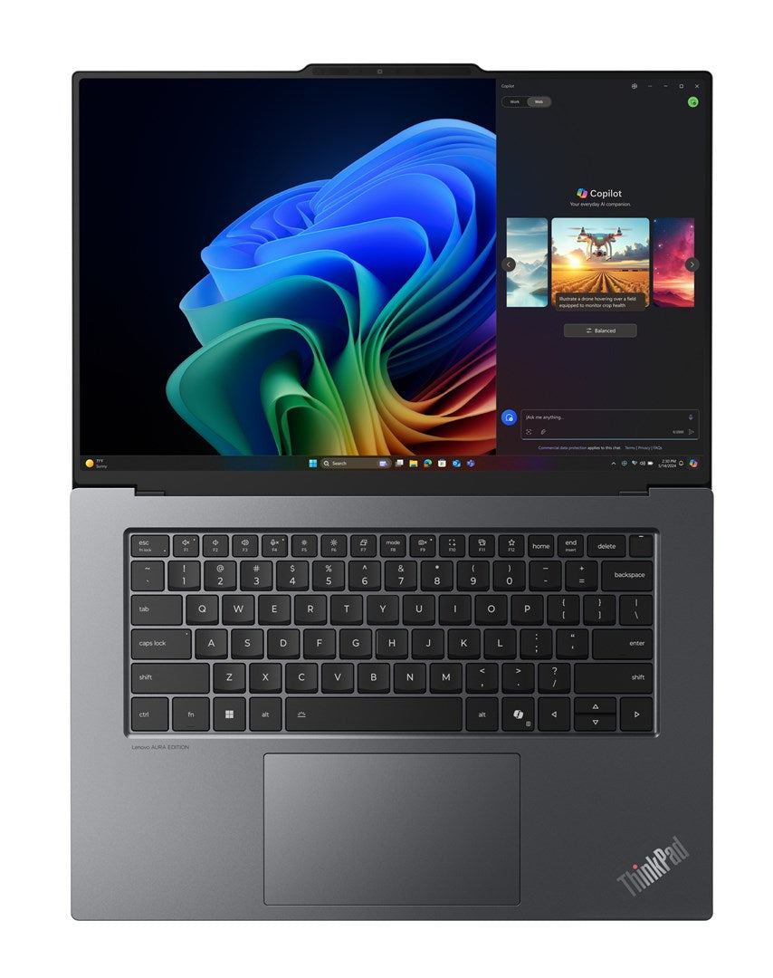 Lenovo Ultrabook ThinkPad X9 G1 Ultra 5 228V 15.3" 2.8K OLED 500nits 120Hz 32GB LPDDR5x-8533 SSD512 Arc Graphics 130V Cam 8.0MP 80Wh W11Pro Grey 3Y OnSite