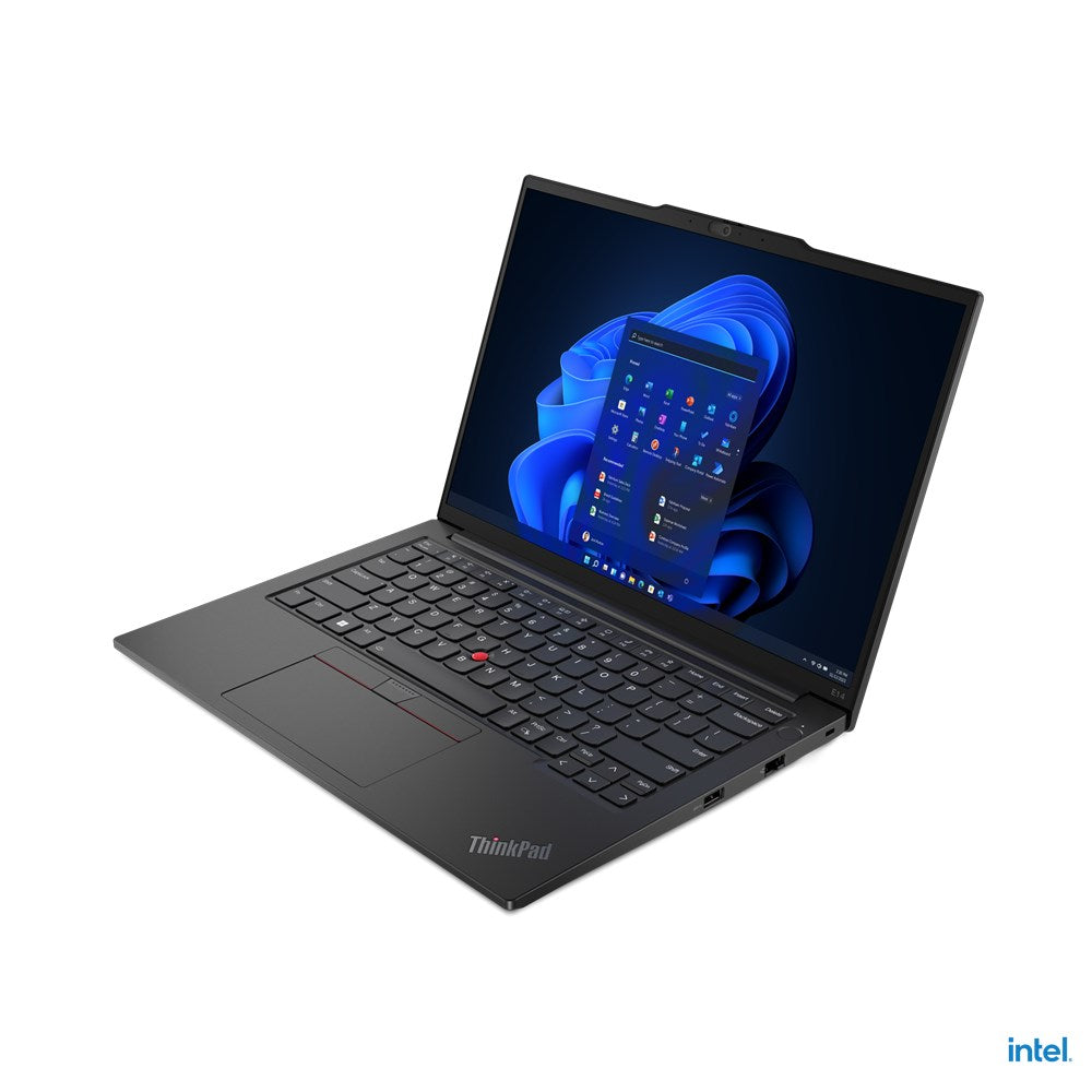 Lenovo ThinkPad E14 Gen 5 i7-1355U 14"WUXGA Touch IPS 300nits AG 16GB DDR4 SSD512 Iris Xe  Backlit Kb FgPr Cam1080p 47Wh W11Pro Graphite Black (REPACK) 2Y