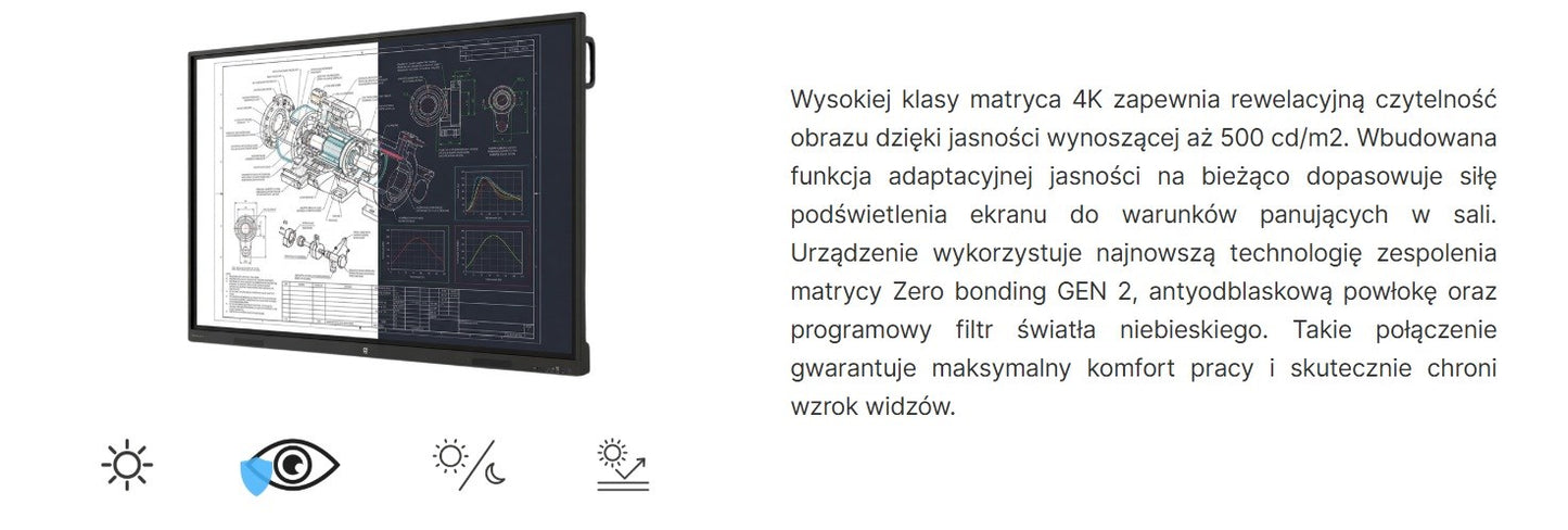 AVTEK MONITOR INTERAKTYWNY TS 9 MATE G 75"