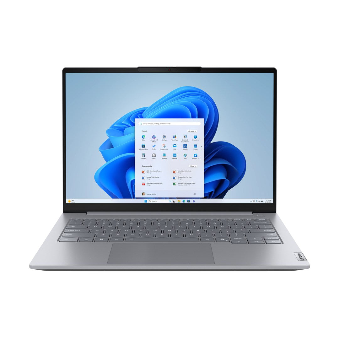 Lenovo ThinkBook 14 G8 Core 7 240H 14" WUXGA IPS 300nits AG 60Hz 16GB DDR5 5600 SSD512 Intel Graphics 45Wh LAN W11Pro Arctic Grey 3Y OnSite