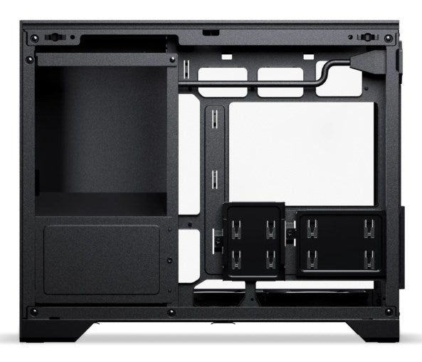 PHANTEKS XT V3 PC-Gehäuse, Mini-Gehäuse, mATX, Tempered Glass - inklusive 3x 120-mm-Lüfter,schwarz
