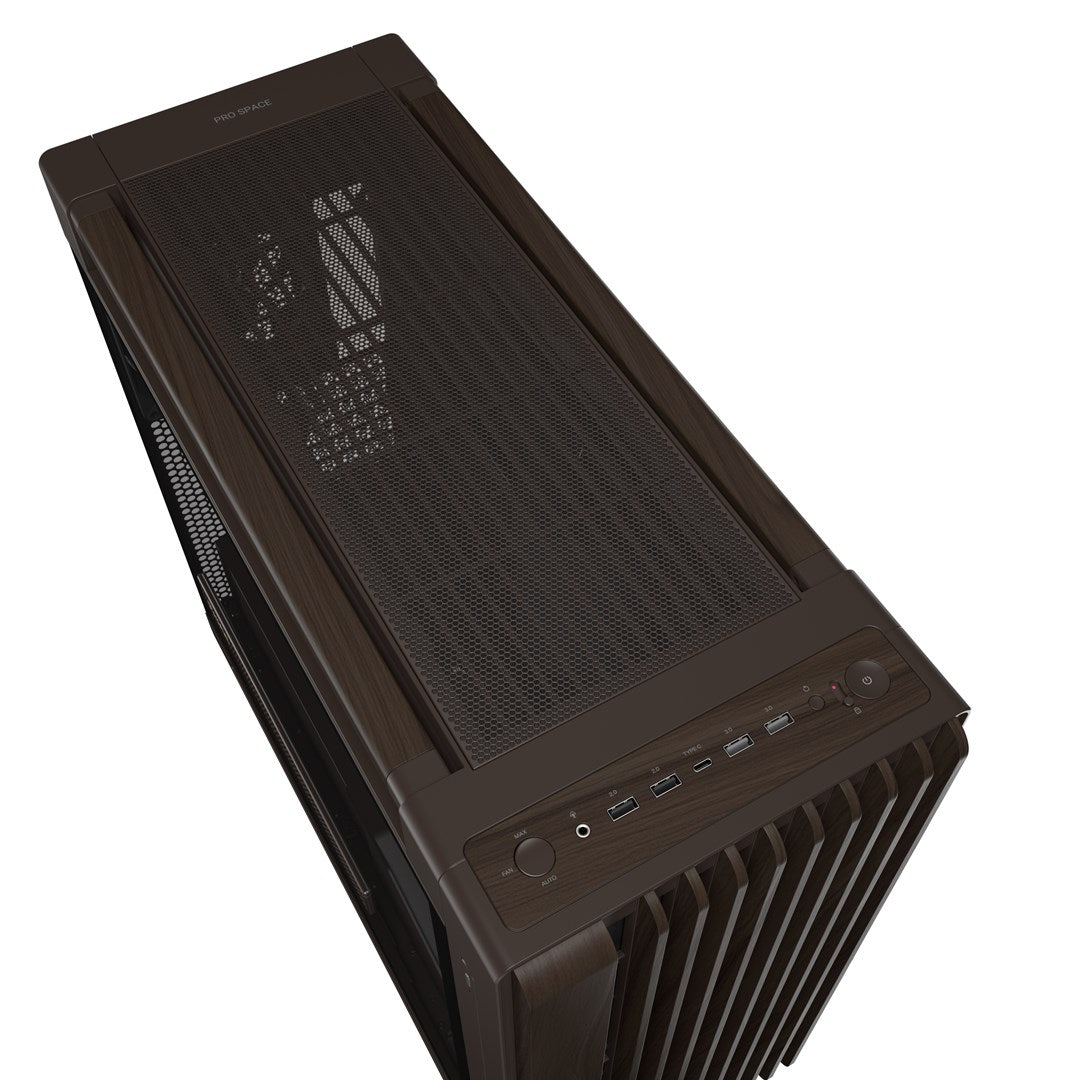 Obudowa Asus PROART PA602 WALNUT WOOD TG PWM RETRO