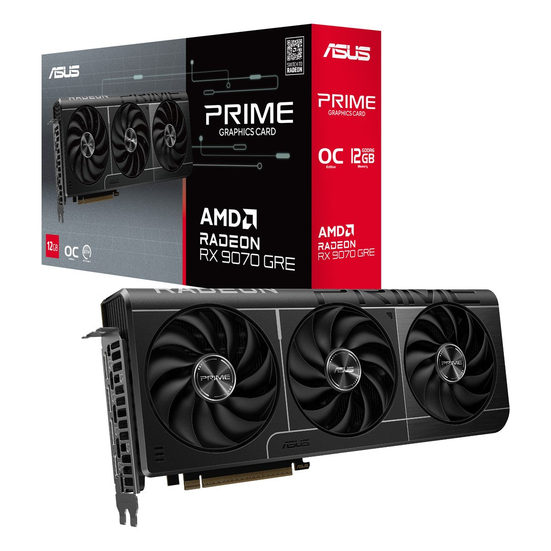 Karta graficzna ASUS PRIME RX9070 GRE OC 12G