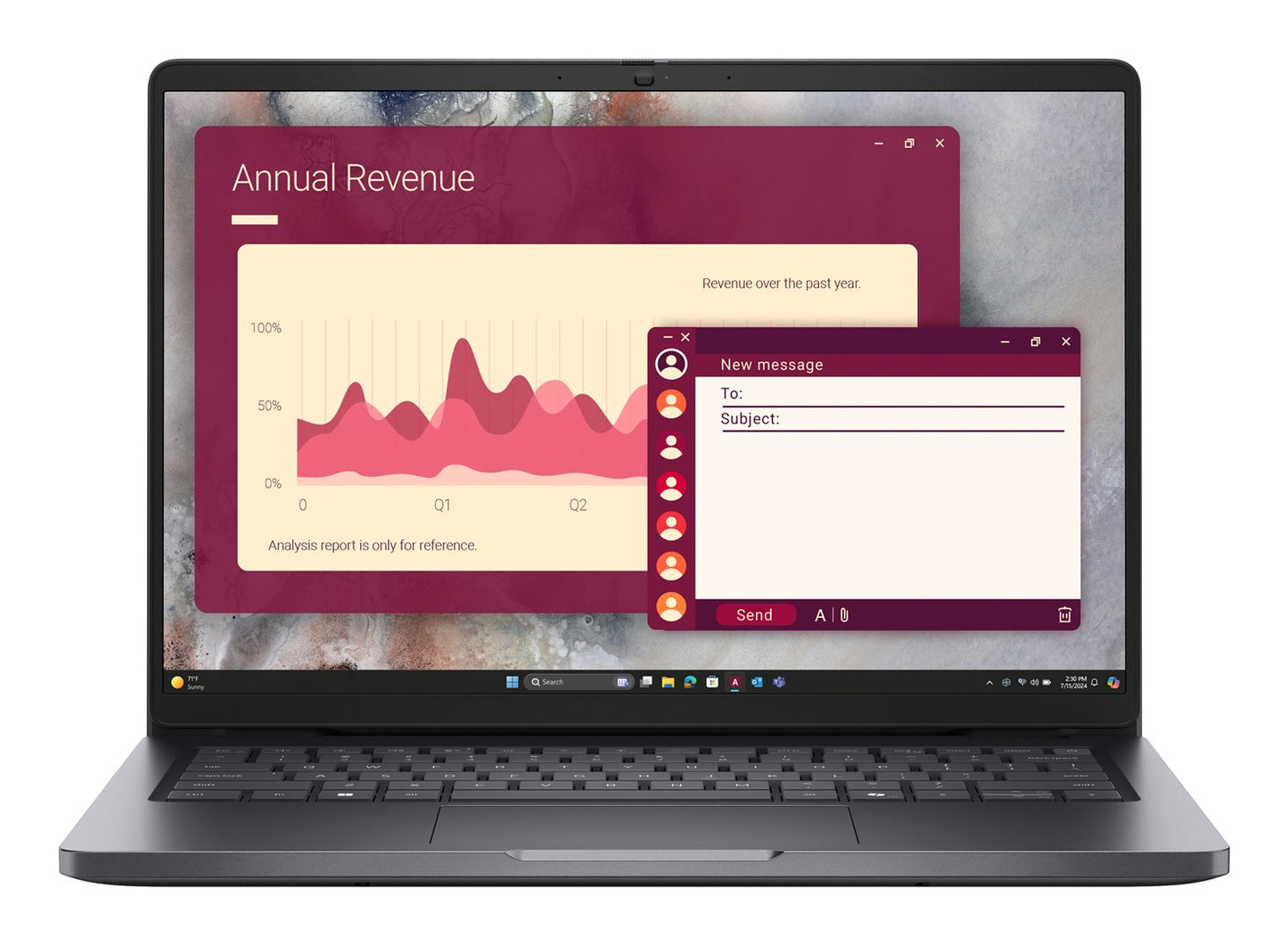 Dell Pro 14 PC14250 Core 7 150U 14.0"FHD+ IPS 300nits 60Hz 16GB DDR5 5200 SSD512 Intel Graphics FgrPr Cam FHD+IR WLAN+BT BcklKb 55Wh W11Pro 3Y ProSupport