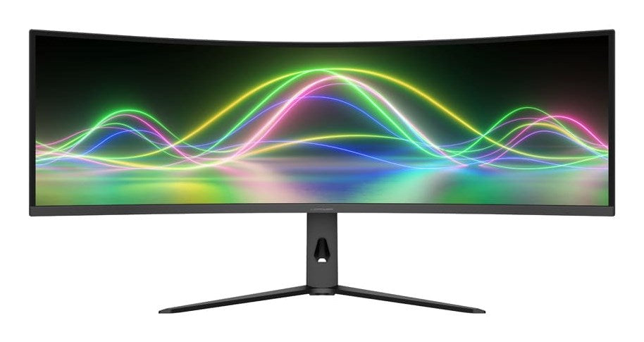 LC-Power 49" LC-M49QCK Zakrzywiony VA+DP+2xHDMI - Płaski panel (TFT/LCD) - 124.5 cm [Klasa energetyczna F]