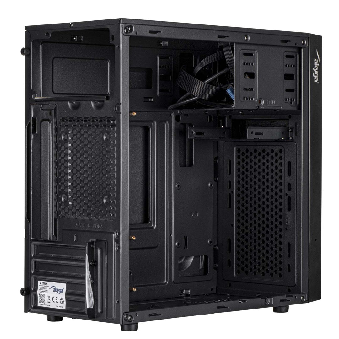 AKYGA OBUDOWA MICRO TOWER ATX PORT USB C AK19BK
