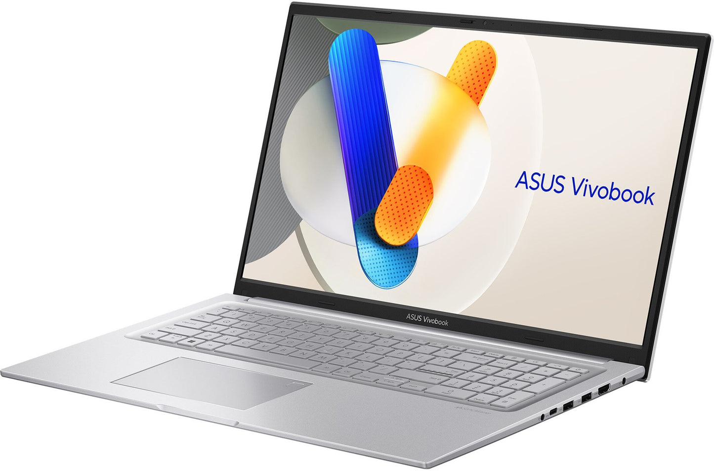 ASUS Vivobook 17 X1704VA-AU817W Core 5 120U 17.3"FHD IPS-level Panel 60Hz 250nits AG 16GB DDR4 SSD512 Intel Graphics WLAN+BT Cam720p 50WHrs Win11 Cool Silver