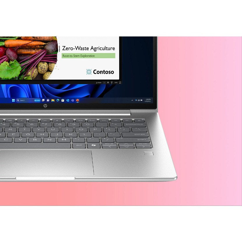 HP ProBook 4 G1i Ultra 5 225U 14.0"WUXGA IPS 300nits AG 24GB DDR5 5600 SSD512 Arc Cam1080p 56Wh W11Pro Pike silver aluminium 3Y OnSite