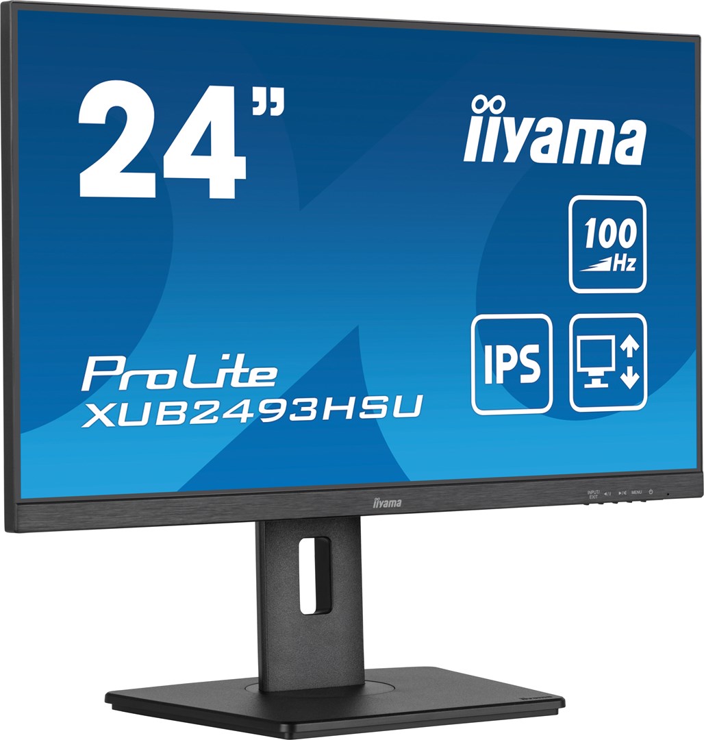 Monitor LED Iiyama ProLite XUB2493HSU-B7 - 24 - Płaski ekran - 60,5 cm