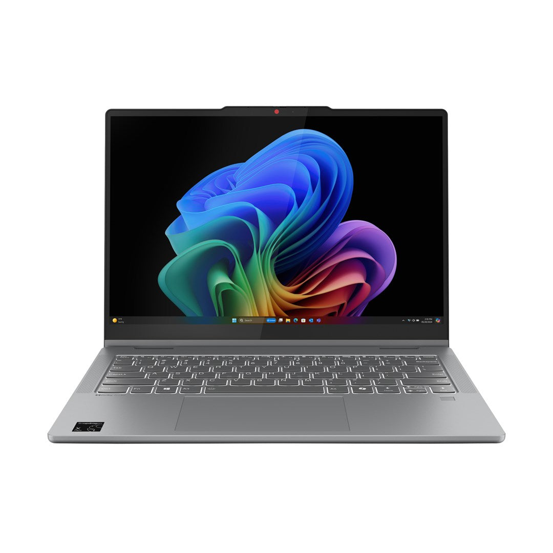 Lenovo IdeaPad 5 2-in-1 14Q8X9 Snapdragon X Plus X1P-42-100 14" WUXGA OLED 400nits Glossy 60Hz Touch 16GB LPDDR5x-8448 SSD512 Qualcomm Adreno GPU 57Wh Win11 Luna Grey