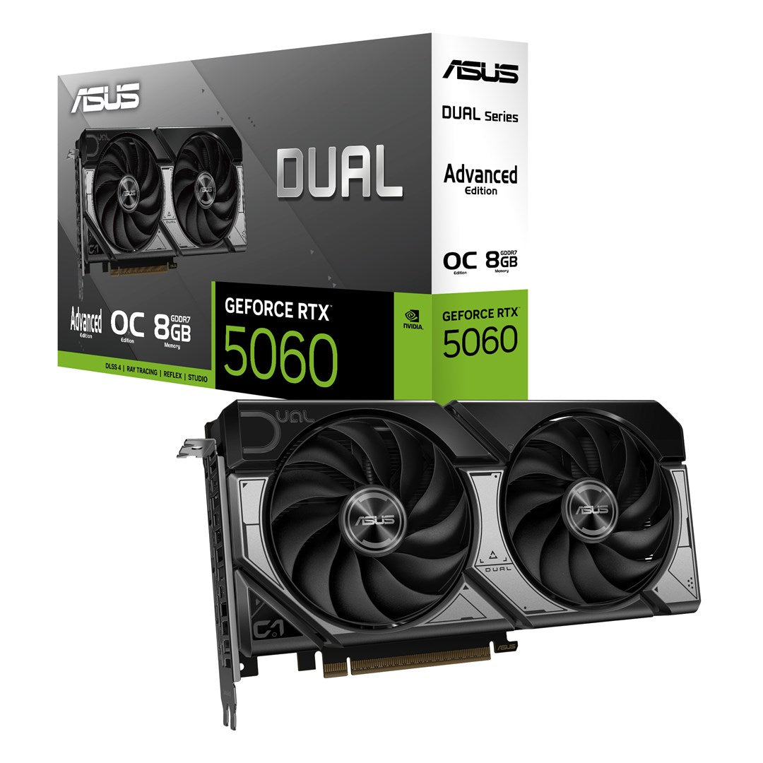 Karta graf. ASUS DUAL RTX 5060 8GB OC Advanced