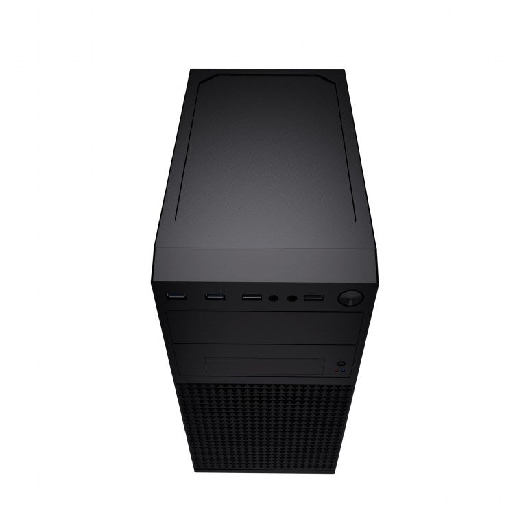 GEMBIRD OBUDOWA FORNAX K300 MINI-TOWER (2X USB 3.0, 2X USB 2.0, HD AUDIO) CZARNA