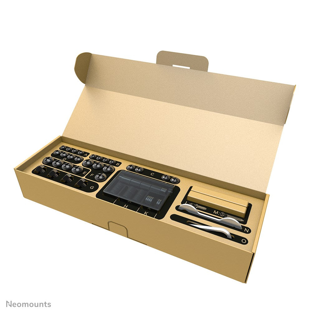 Neomounts WL40S-850BL18 uchwyt do telewizorów 2,18 m (86") Czarny