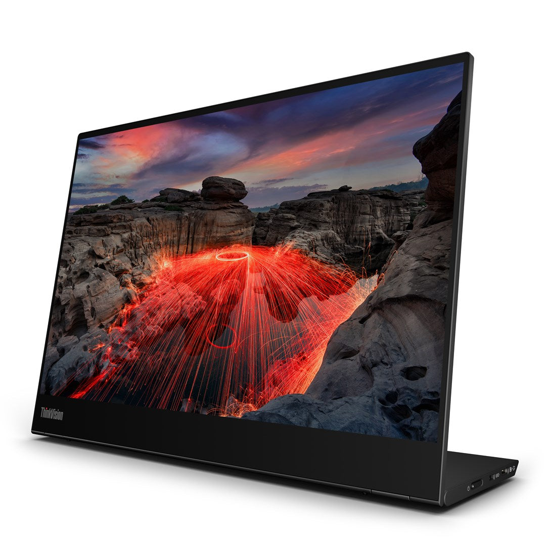 Lenovo Monitor ThinkVision 14.0" M14t Gen 2 Touch 16:9 Panel IPS 2240 x 1400 Lift USB Hub DP