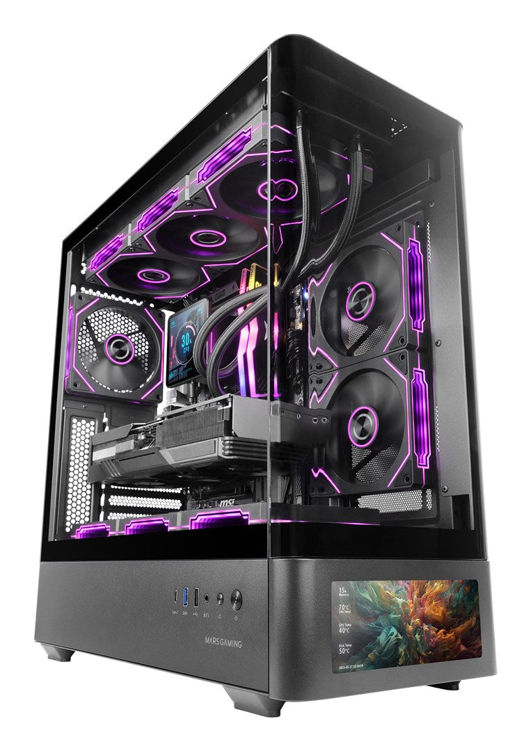 TACENS MARS MC-LCDPRO 7.2" IPS LCD ATX- obudowa