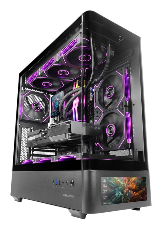 TACENS MARS MC-LCDPRO 7.2" IPS LCD ATX- obudowa