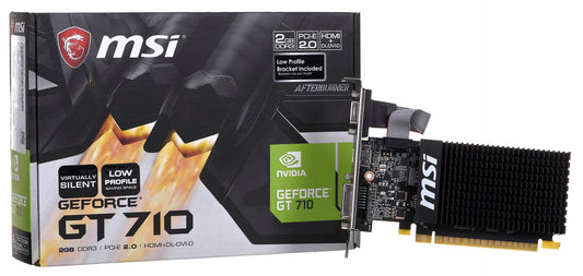 Karta graficzna MSI GF GT 710 2048MB DDR3/64b V/H/D PCI-E LP