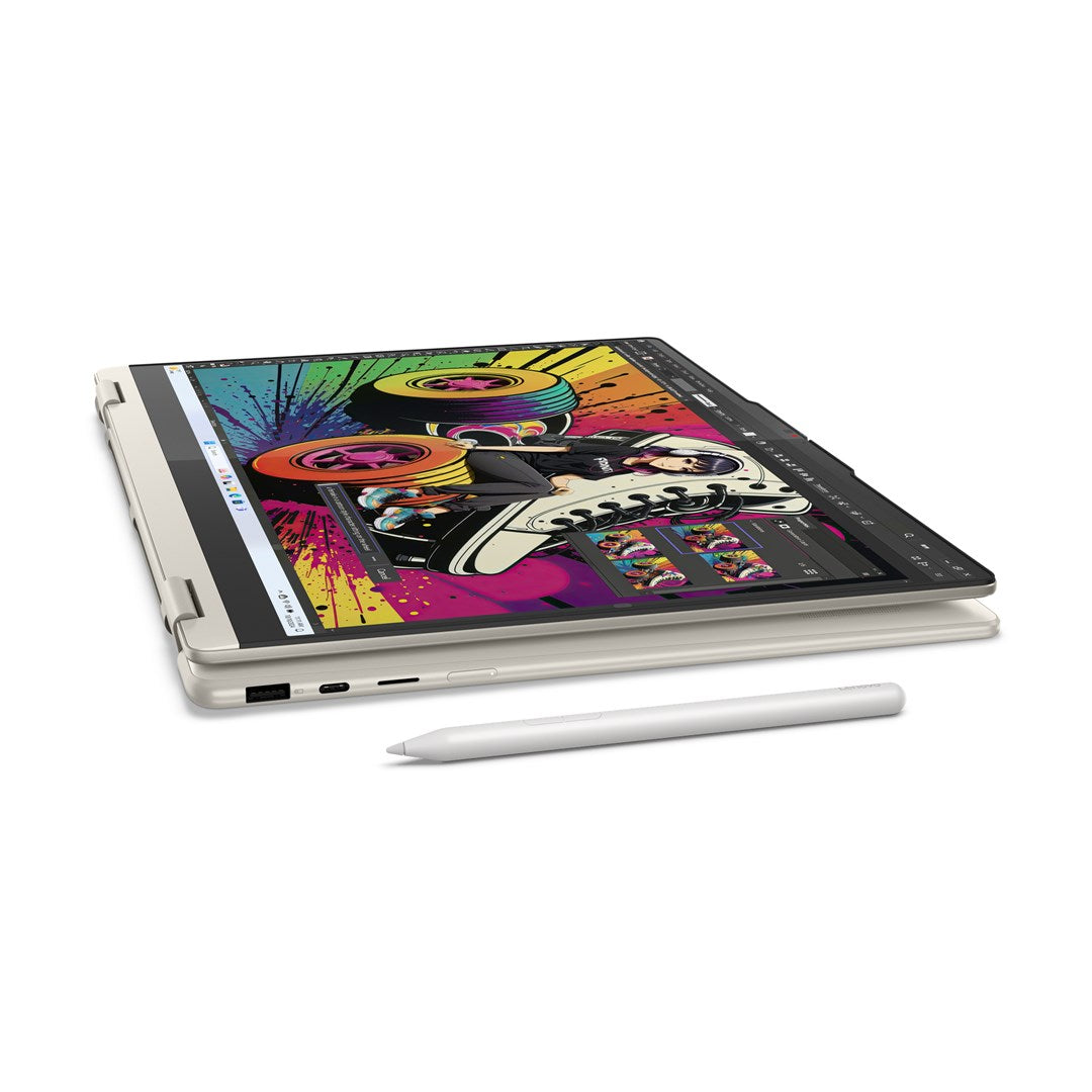 Lenovo Yoga 7 16AKP10 Ryzen AI 7 350 16" 2.8K OLED 500nits Glossy 120Hz 16GB LPDDR5x SSD512 Radeon 860M Graphics 70Wh Win11 Seashell