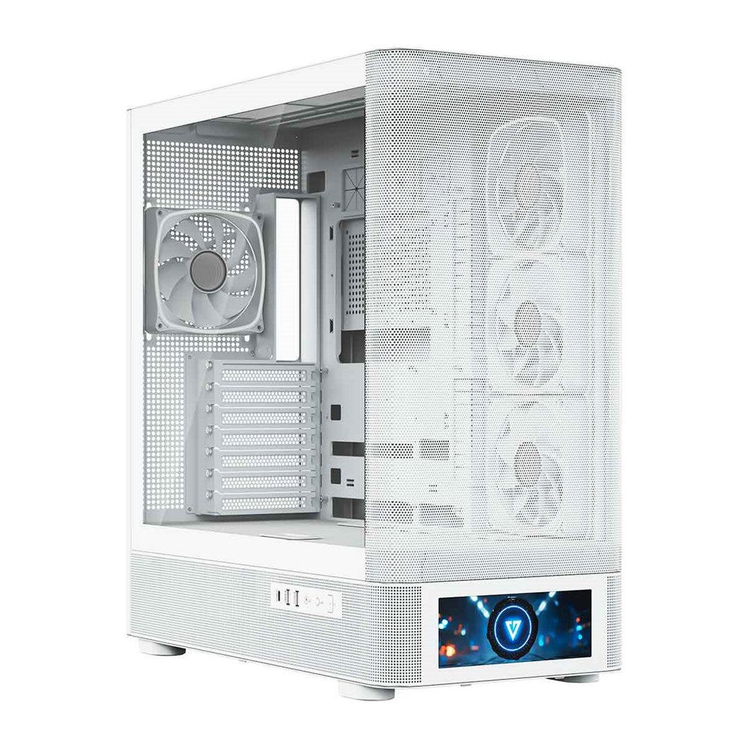 MODECOM OBUDOWA VOLCANO AQ 500 ARGB MIDI BIAŁA