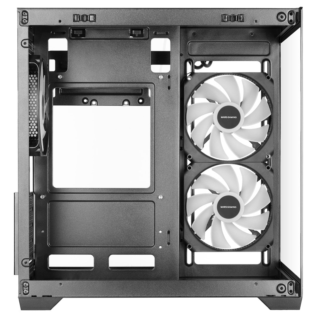 TACENS MARS MC-VIEW3 3xARGB USB-C mATX- obudowa/cases