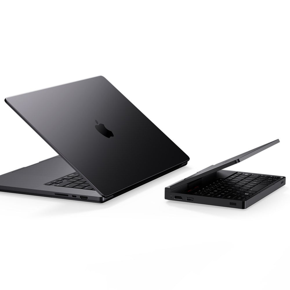 Laptop GPD-Pocket-4 Ryzen 7 8840U/8" WQXGA (2560x1600) Touchscreen 144Hz IPS/x360/LAN/16GB/SSD 1TB/BT/BLKB/FPR/x360/Radeon 780M 3GB/Win 11 Graphite
