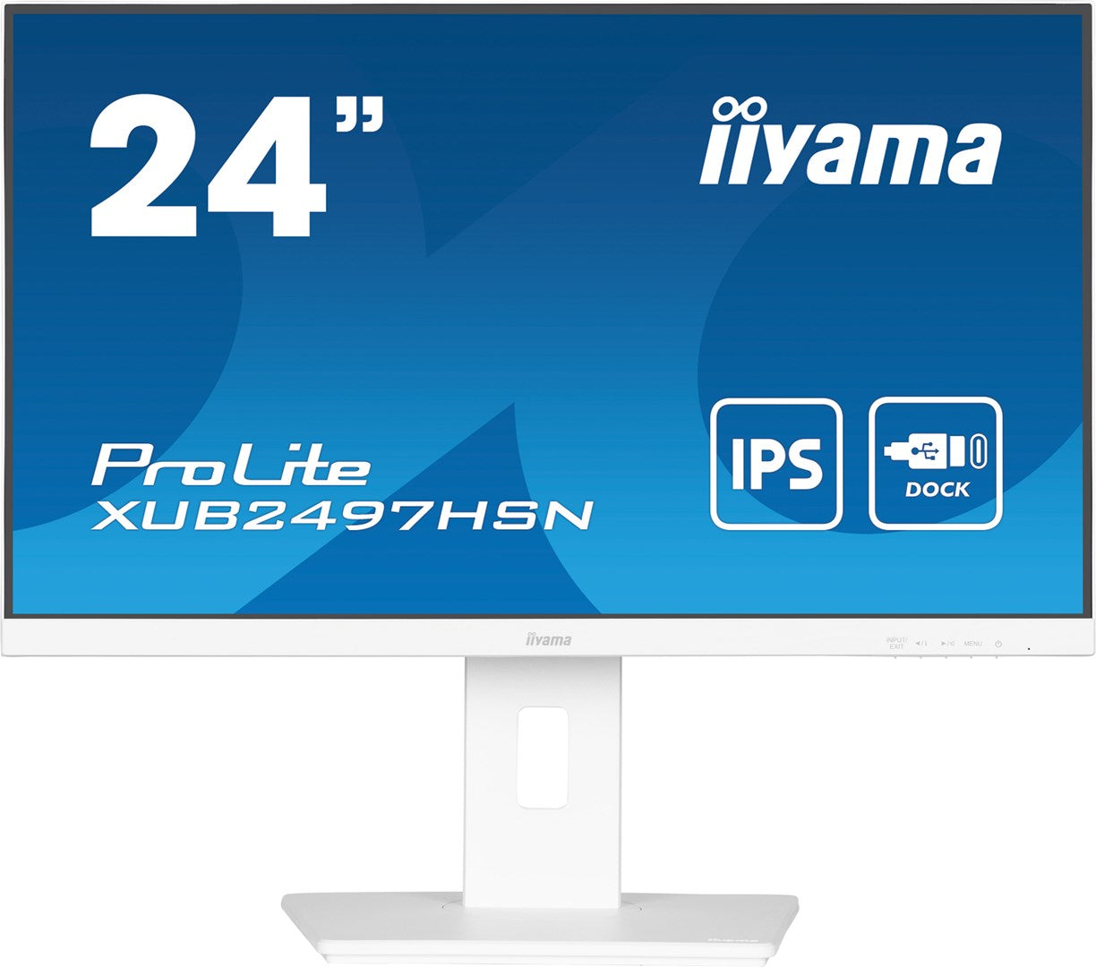 Monitor LCD 23,8" iiyama ProLite XUB2497HSN-W2 60,5cm 1920x1080px Full HD LED Biały