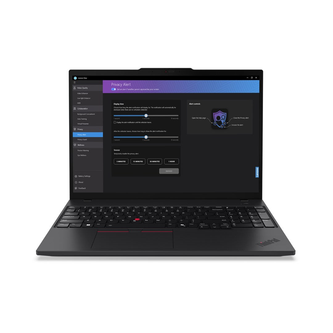 Lenovo ThinkPad T16 G3 Ultra 7 155U 16.0" WUXGA IPS 300nits AG 16GB DDR5 SSD512 Arc W11Pro Black 3Y OnSite