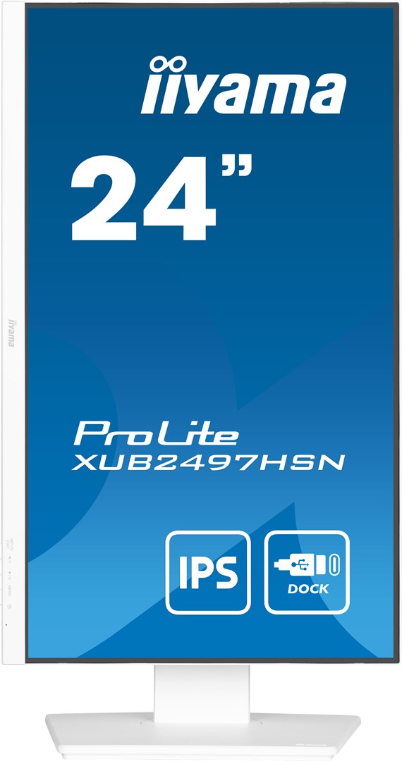 Monitor LCD 23,8" iiyama ProLite XUB2497HSN-W2 60,5cm 1920x1080px Full HD LED Biały