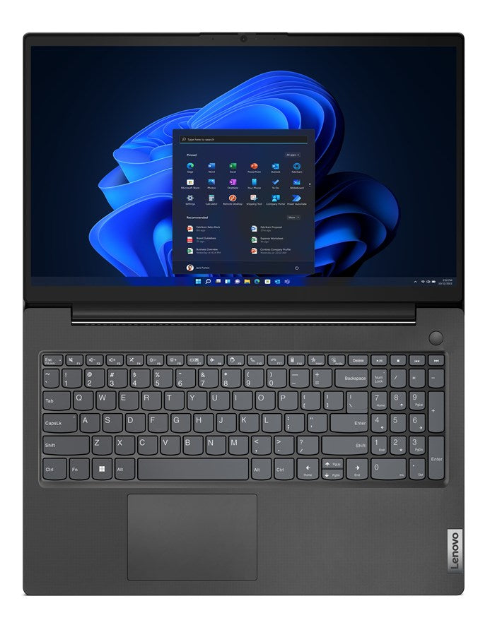 Lenovo V15 G4 AMN Ryzen 5 7520U 15.6"FHD 250nits AG 16GB LPDDR5-5500 SSD512 Radeon 610M Cam 720p 38Wh W11Po Business Black 3Y OnSite + Lenovo IdeaPad Gaming Modern Backpack (Black)