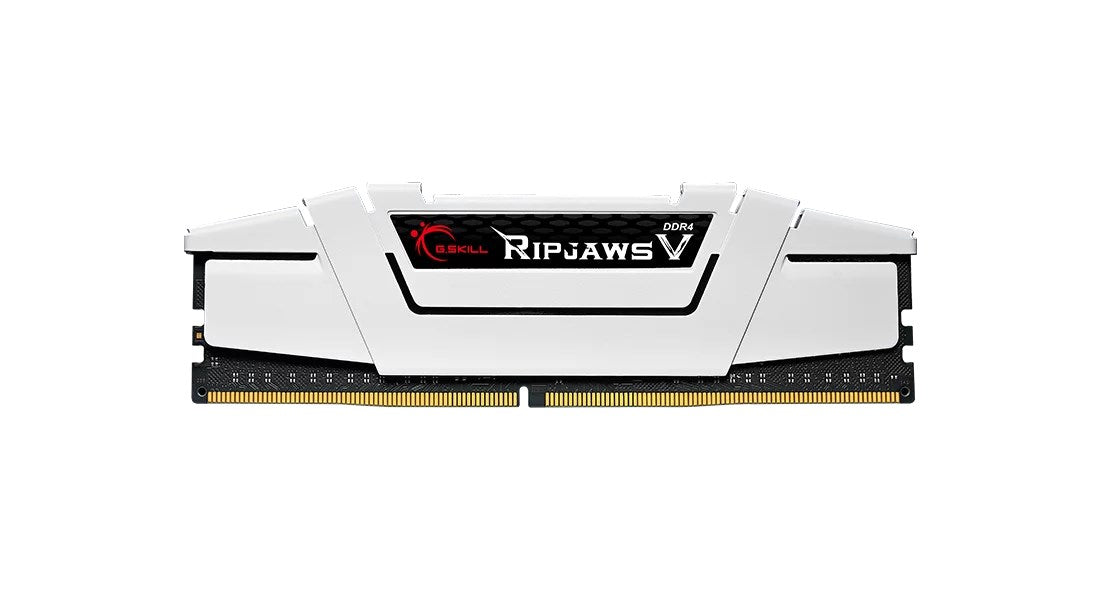G.SKILL RIPJAWSV DDR4 2X8GB 3600MHZ CL16 XMP2 WHITE F4-3600C16D-16GVWC