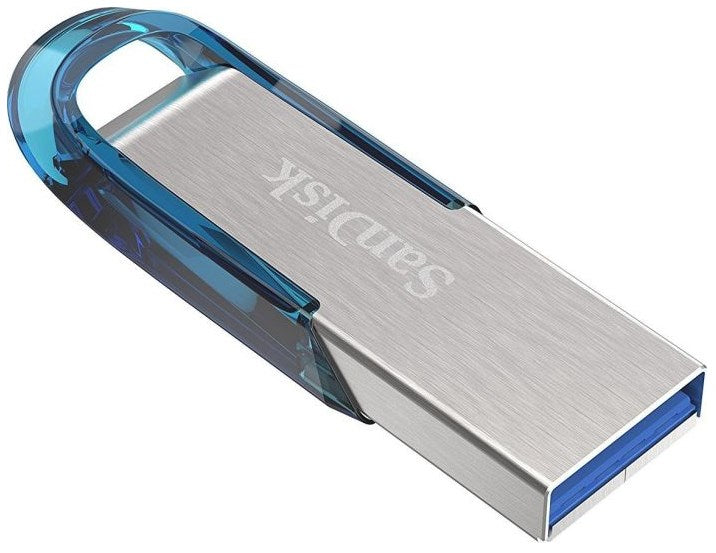 DYSK SANDISK USB 3.0 ULTRA FLAIR 128GB NIEBIESKI  150MB/s