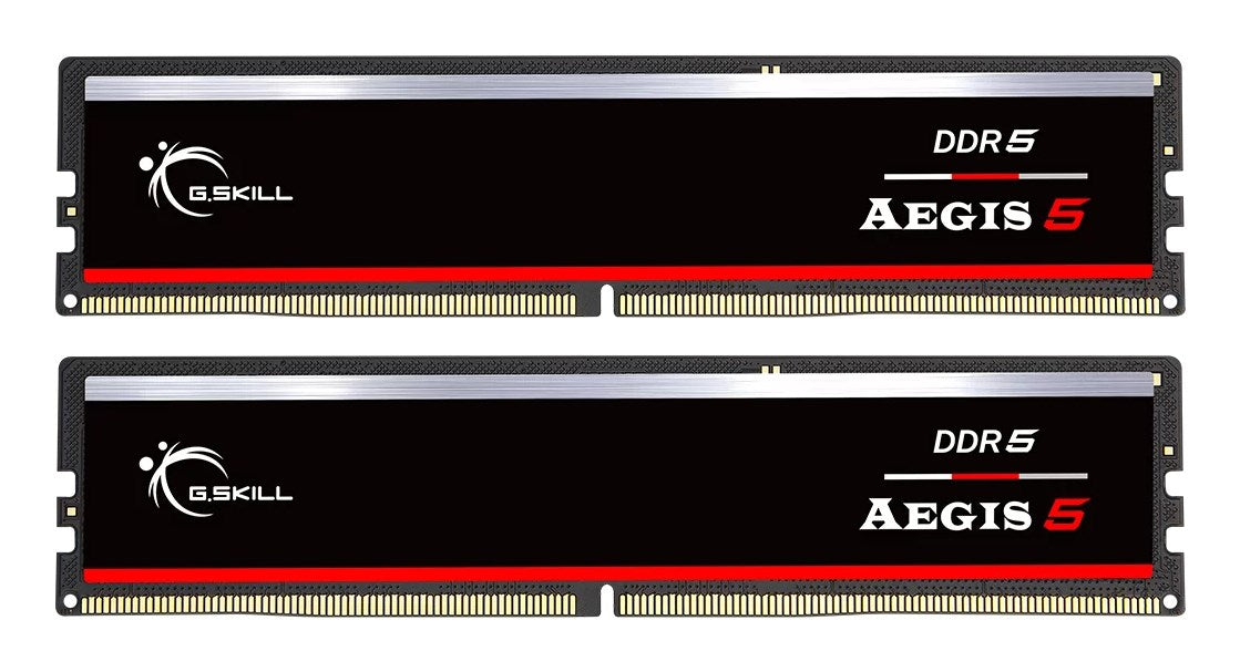 G.SKILL AEGIS 5 DDR5 2X32GB 6000MHZ CL36-36 XMP3 BLACK F5-6000J3636F32GX2-IS