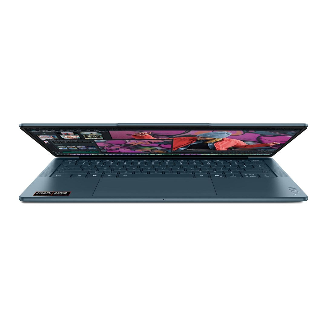 Lenovo Yoga Slim 7 14AKP10 Ryzen AI 5 340 14" WUXGA OLED 400nits 60Hz Glossy 16GB LPDDR5-6400 SSD512 Radeon 840M Graphics Cam1080p 70Wh Win11 Tidal Teal