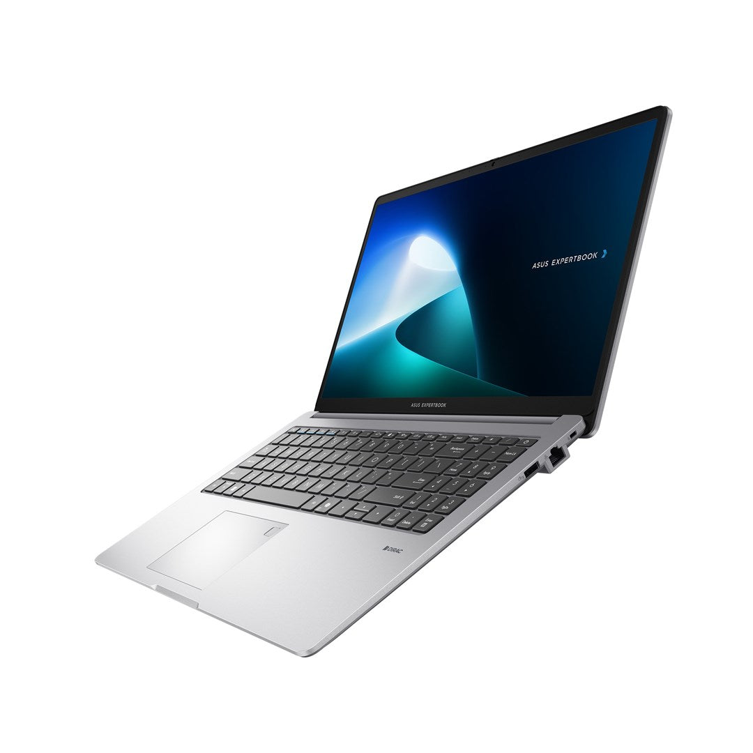 ASUS ExpertBook P1503CVA-S72255W Core 5 210H 15.6"FHD 300nits Wide view AG 16GB DDR5 SSD512 Intel Graphics Cam720p 50WHrs Win11 Misty Grey 3Y OnSite