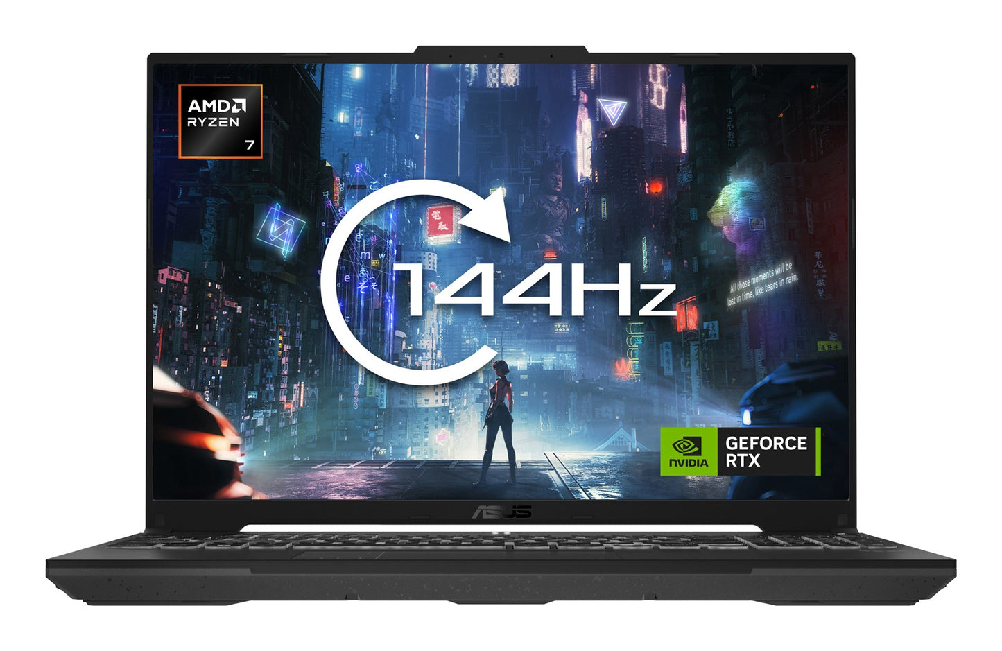 ASUS TUF Gaming A16 FA607NUQ-RL009W Ryzen 7 170 16.0"FHD+ Value IPS-level 144Hz 300nits AG 16GB DDR5 4800 SSD512 GeForce RTX 4050 6GB LAN Cam720p 56WHrs Win11 Aluminum Mecha Gray