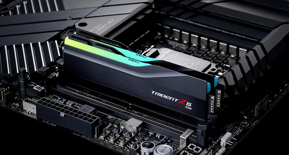 G.SKILL TRIDENT Z5 RGB DDR5 2X64GB 6400MHZ CL36 XMP3 BLACK F5-6400J3644F64GX2-TZ5RK