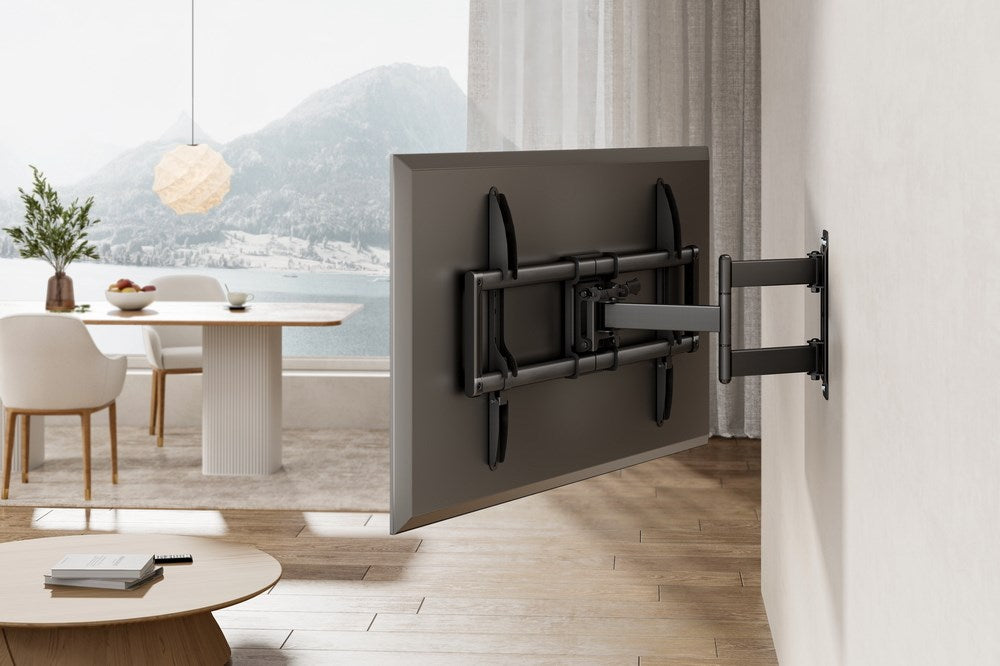 GEMBIRD UCHWYT ŚCIENNY DO TELEWIZORA Z PEŁNYM ZAKRESEM RUCHU (REGULOWANY) 37”-90”