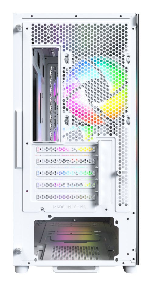 Montech X5M (W) zabezpieczenia & uchwyty komputerów Micro Tower Biały