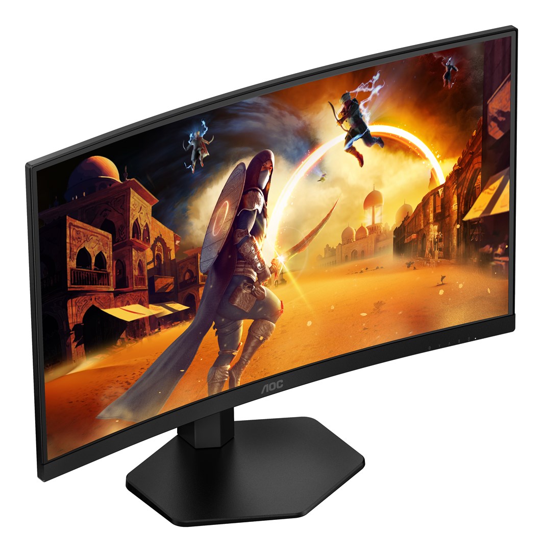 Monitor komputerowy AOC 27" G4 C27G4ZXU 68,6cm 1920 x 1080 px Full HD LED Czarny