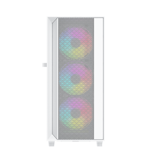 GEMBIRD OBUDOWA FORNAX 4000W MIDI-TOWER (2X USB 3.0, 1X USB 2.0, HD AUDIO, SZKLANY PANEL BOCZNY, PODŚWIETLENIE ARGB) BIAŁA