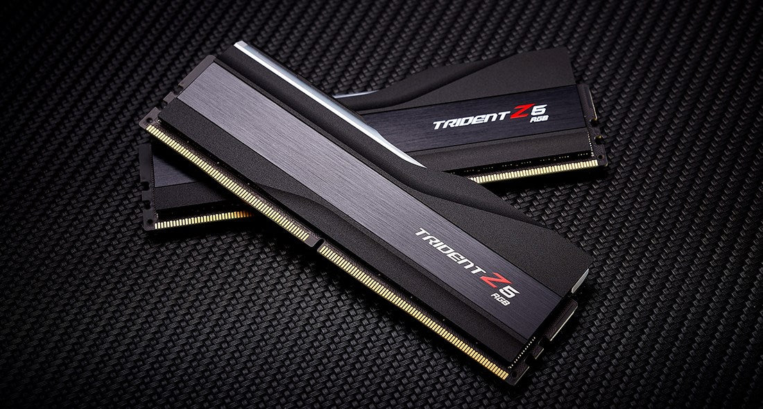 G.SKILL TRIDENT Z5 RGB DDR5 2X16GB 6000MHZ CL36-36 XMP3 BLACK F5-6000J3636F16GX2-TZ5RK