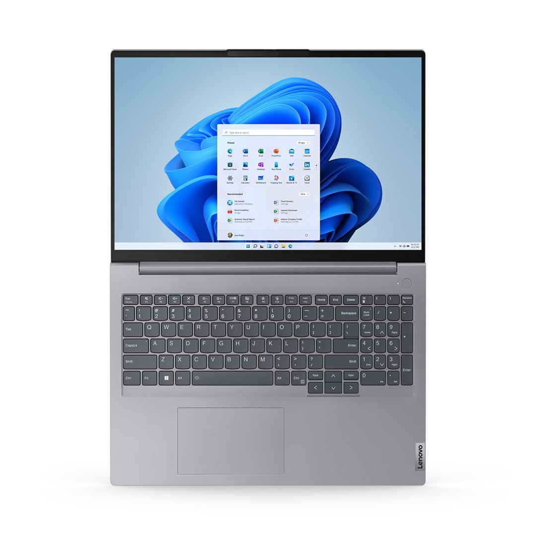 Lenovo ThinkBook 16 G6 IRL i5-13420H 16" WUXGA IPS 300nits AG 16GB DDR5 SSD512 Intel UHD Graphics Cam 1080p 71Wh W11Pro Arctic Grey 3Y OnSite