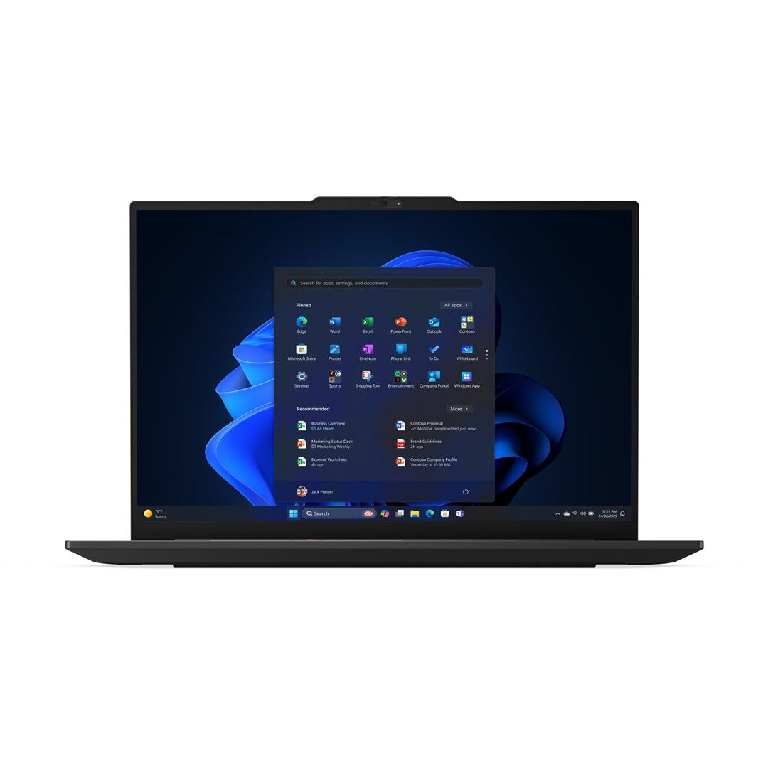 Lenovo ThinkPad E16 Gen 3 Ultra 7 256V 16"WUXGA IPS 300nits 60Hz AG 16GB LPDDR5X-8533 SSD512 Intel Arc 140V Cam1080p + IR 64Wh W11Po Black 3Y OnSite