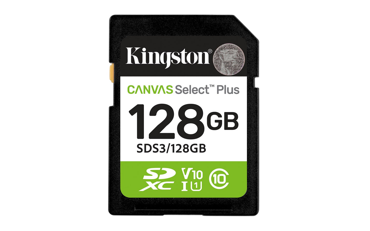 KINGSTON SDXC 128GB Canvas Select Plus Gen3 150MB/s