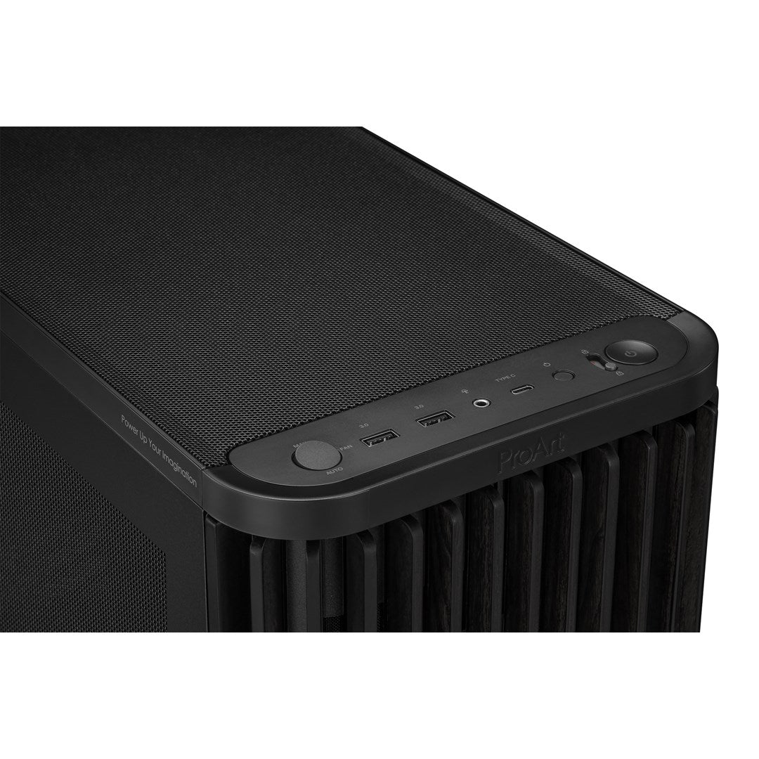 Obudowa Asus PROART PA401 WOOD MESH PWM BLACK