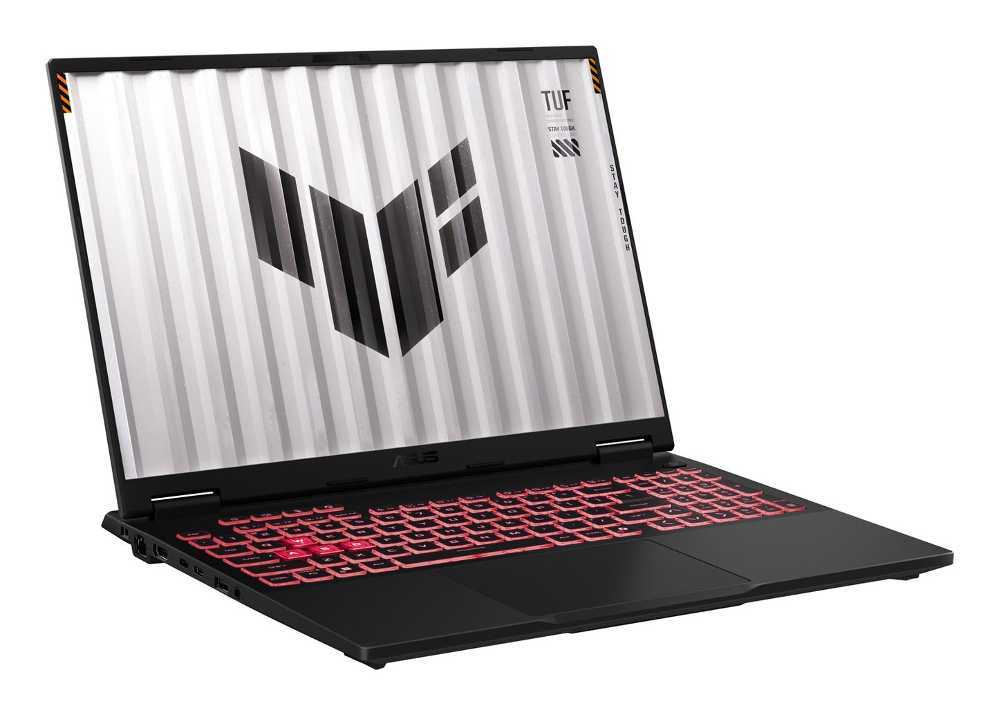ASUS TUF Gaming A16 FA608UMI-R7165W Ryzen 7 260 16.0"FHD+ 144Hz 300nits IPS-level AG 16GB DDR5 5600 SSD512 GeForce RTX 5060 8GB Cam1080p 70WHrs Win11 Aluminum Jaeger Gray