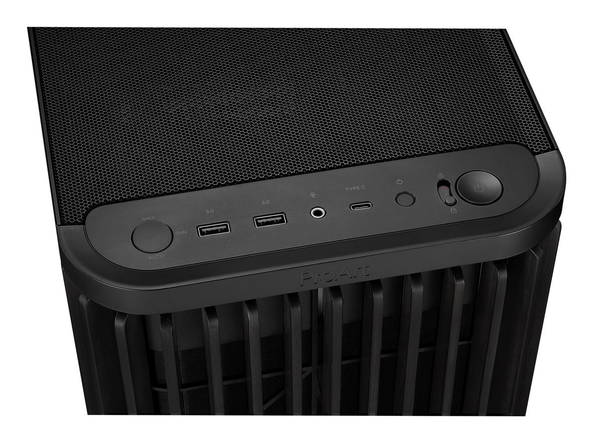 Obudowa Asus PROART PA401 WOOD MESH PWM BLACK