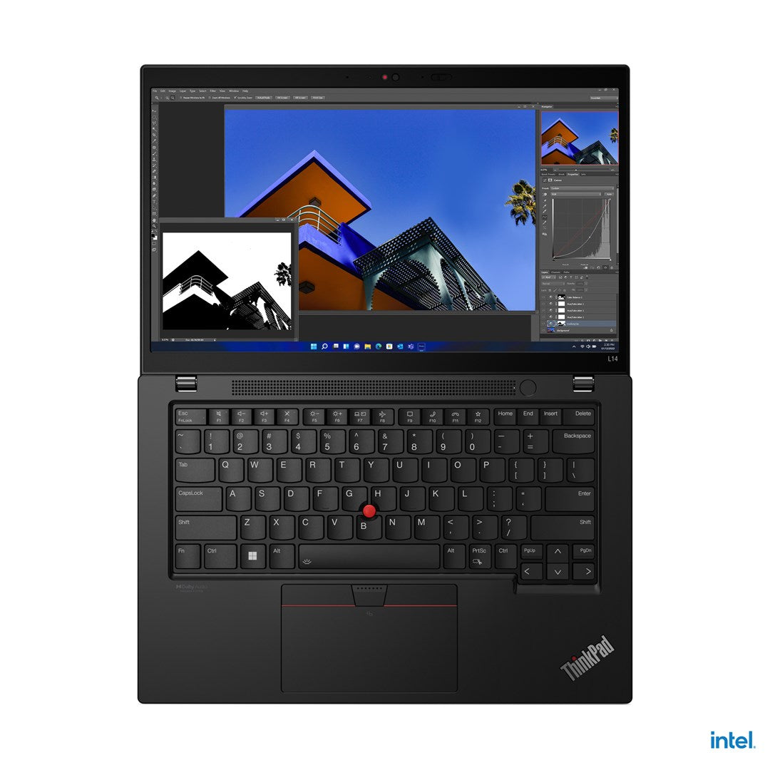 Lenovo ThinkPad L14 G3 i5-1235U 14"FHD IPS 250nits AG 8GB 3200 SSD256 Intel Iris Xe Graphics W11Pro Thunder Black 3Y OnSite (1Y Premier) (WYPRZEDAŻ)